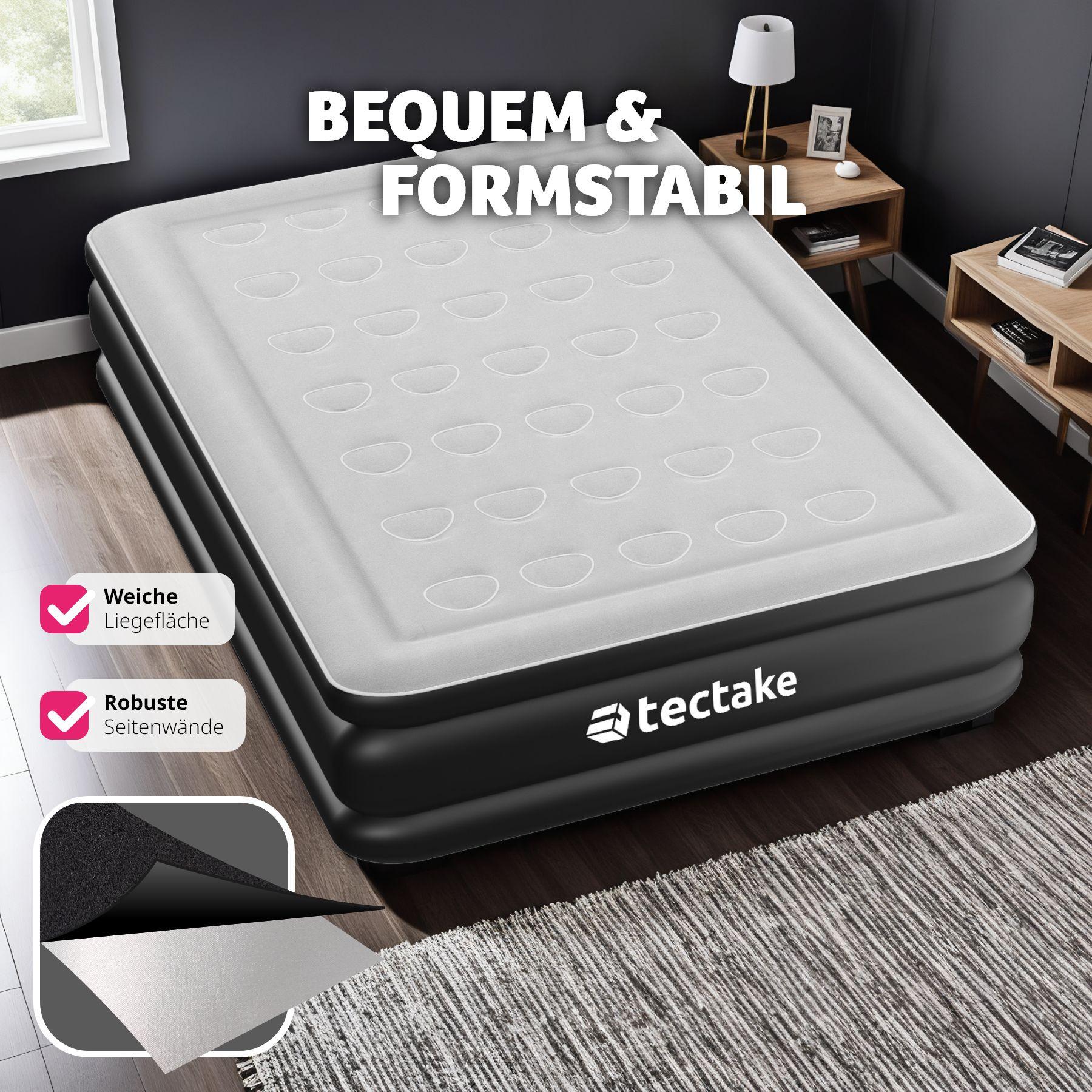 Tectake Matelas gonflable AirDreams avec pompe électrique  