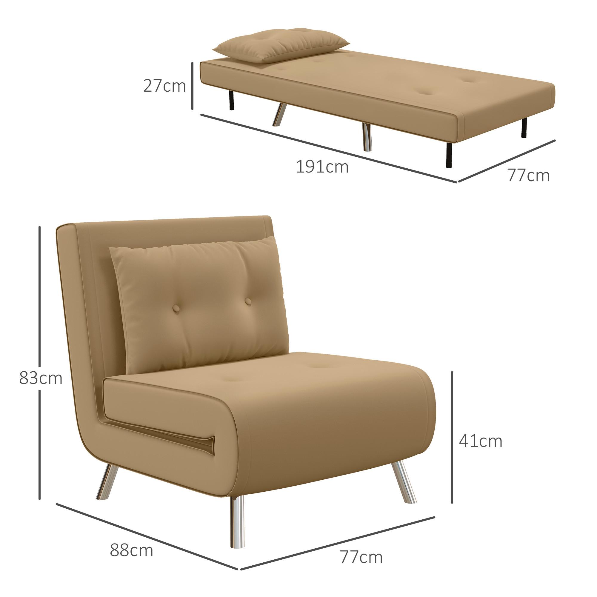 HOMCOM Chaise de couchage  