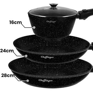 Cheffinger Set da cucina 10 pezzi manici amovibili  