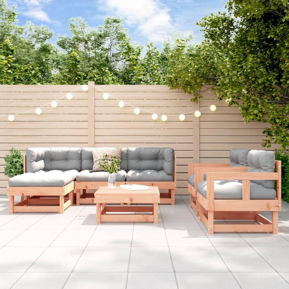VidaXL Garten lounge set holz  