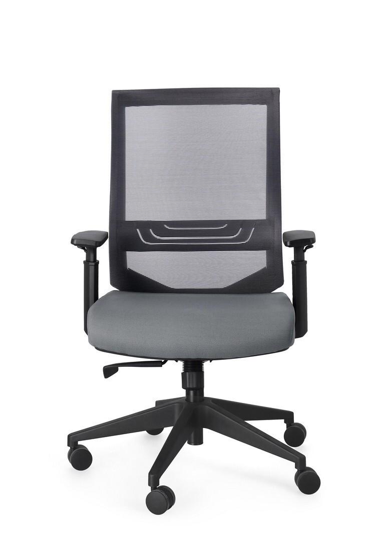 mutoni Fauteuil de bureau Marcus gris  