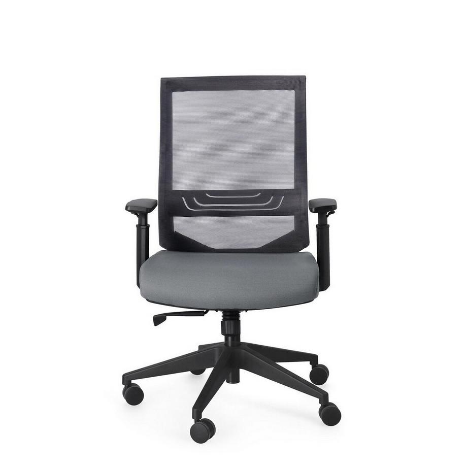 mutoni Fauteuil de bureau Marcus gris  