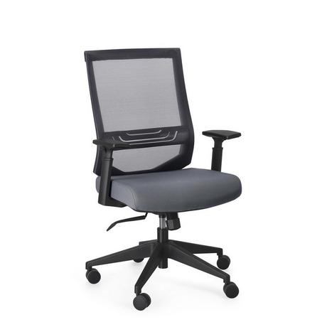 mutoni Fauteuil de bureau Marcus gris  