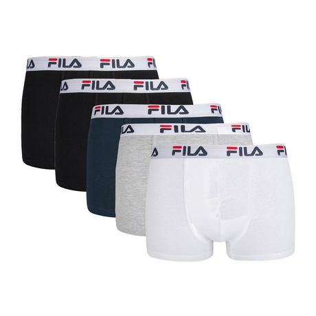 FILA  Boxer Uomini Confezione da 5 Stretch 