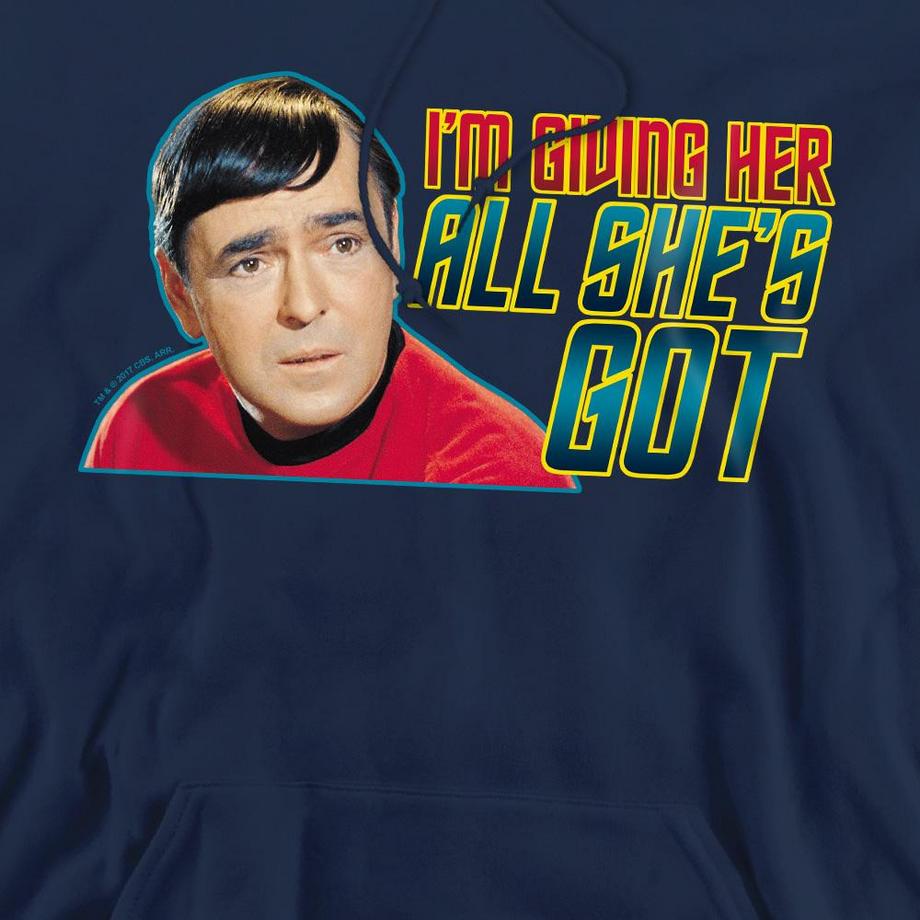 Star Trek All She's Got Felpa con cappuccio  