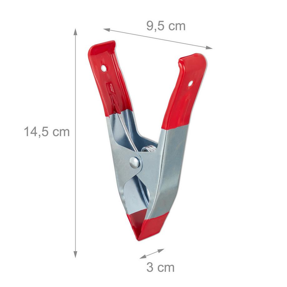 B2X Klemmschellen Metall 6er Set  