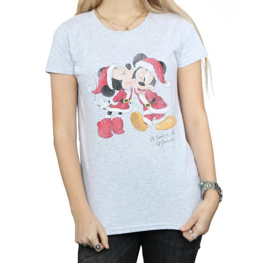 Disney Mickey e Minnie T-Shirt di Natale  