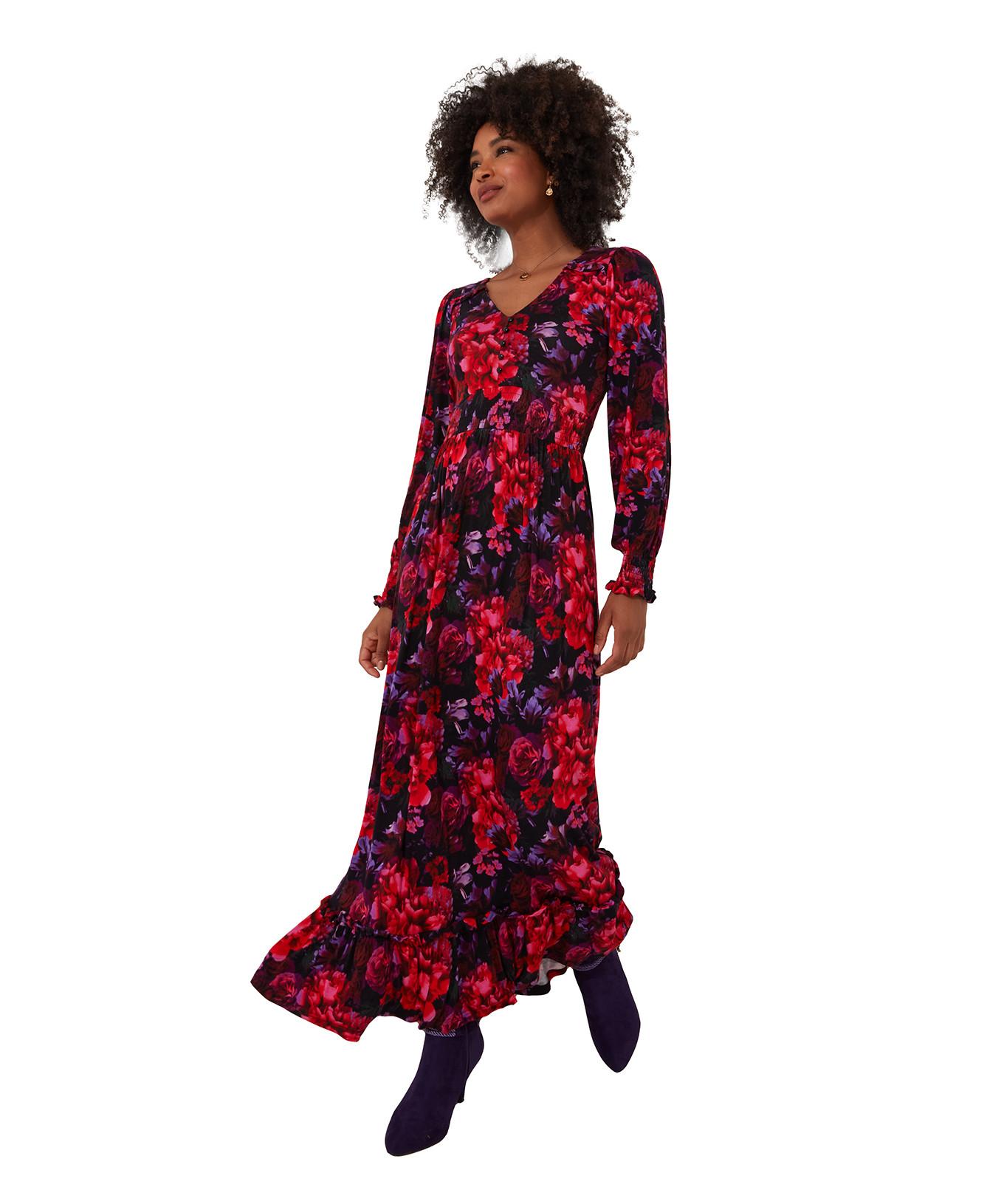 Joe Browns  PETITE Robe Maxi Imprimé Floral Romantique 