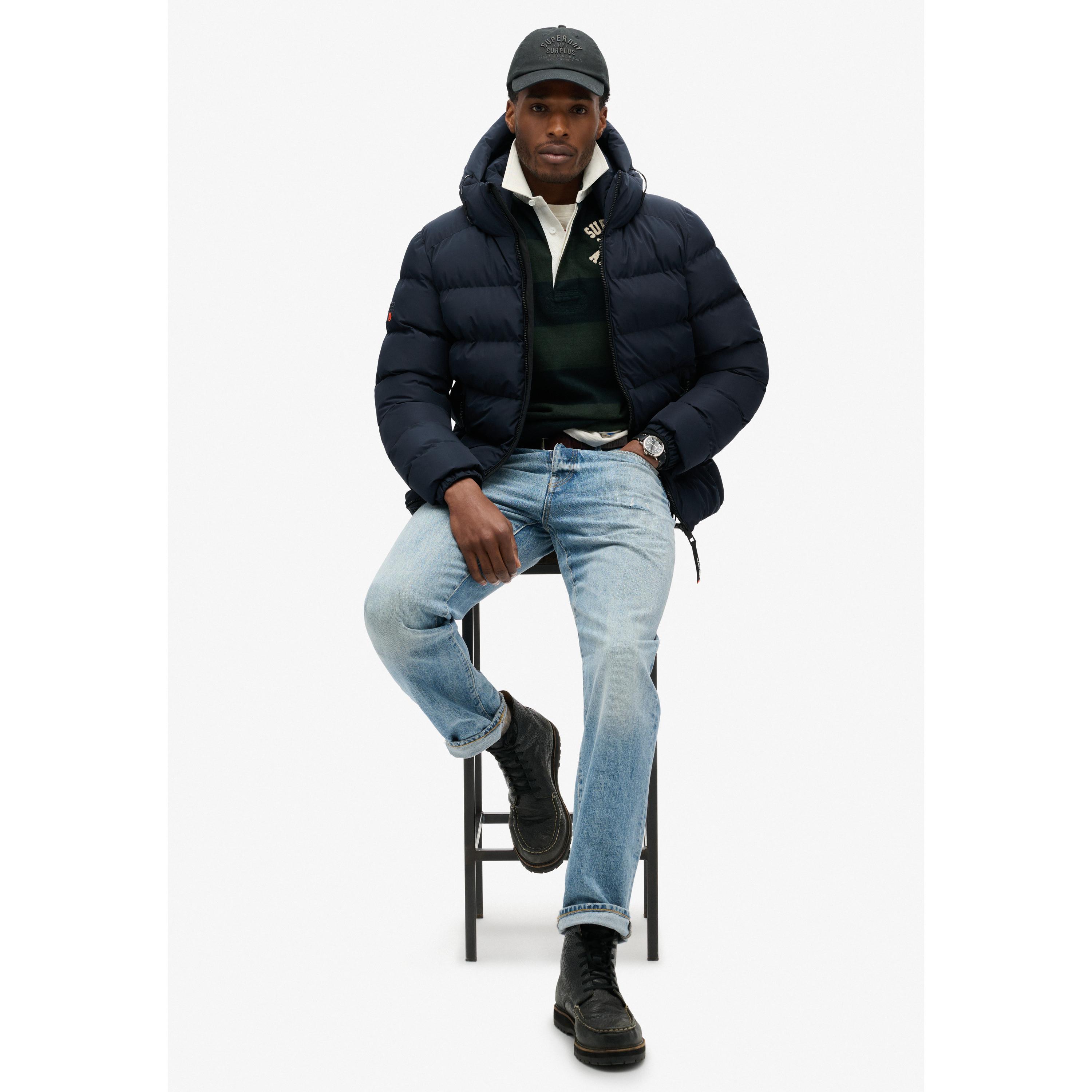 Superdry Sports Kapuzen Daunenjacke  