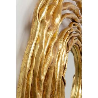 KARE Design miroir mural Twiggy doré rond 121  