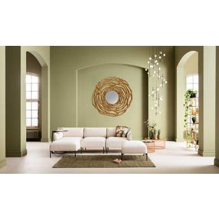 KARE Design miroir mural Twiggy doré rond 121  