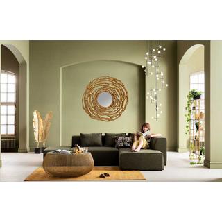 KARE Design miroir mural Twiggy doré rond 121  
