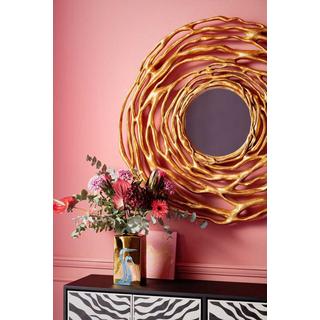 KARE Design miroir mural Twiggy doré rond 121  