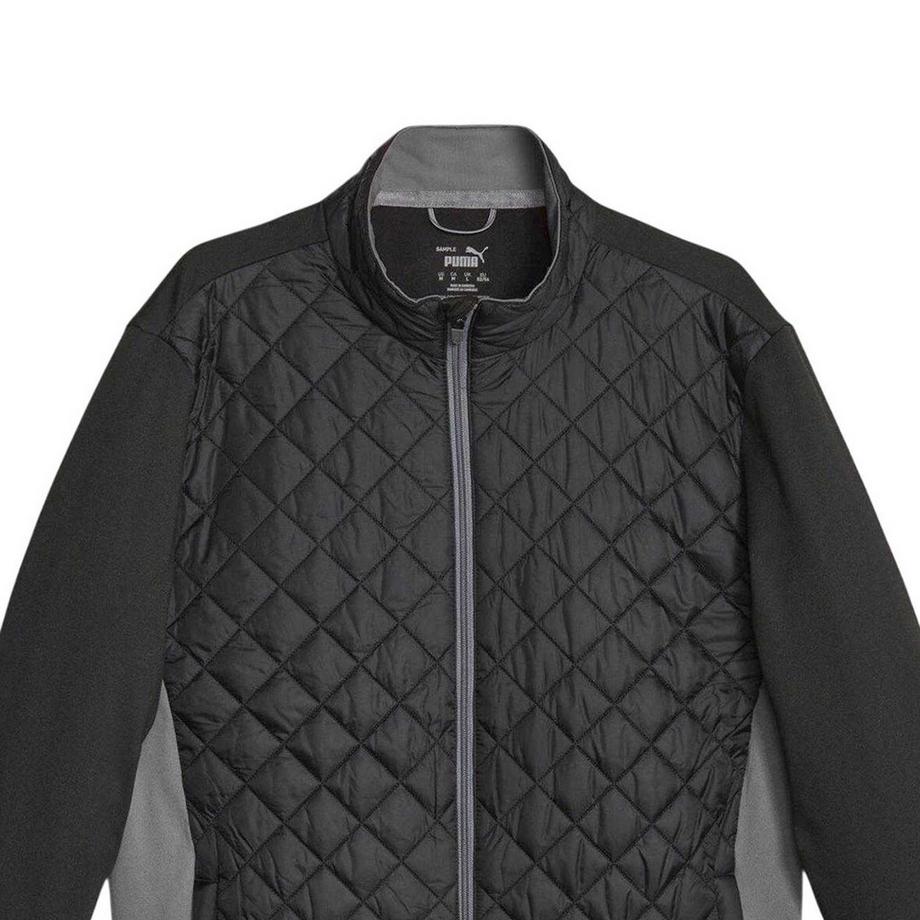 PUMA  Veste Golf Motiftyle Matelassé Frost 