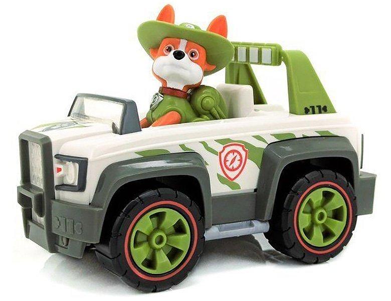 PAW PATROL  PAW Patrol Dschungel-Fahrzeug mit Tracker-Figur (Basic VehicleBasis Fahrzeug) 