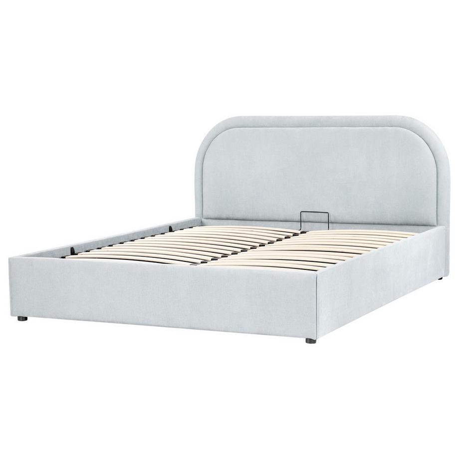 Beliani Letto contenitore en Ciniglia  QUILLIEN  