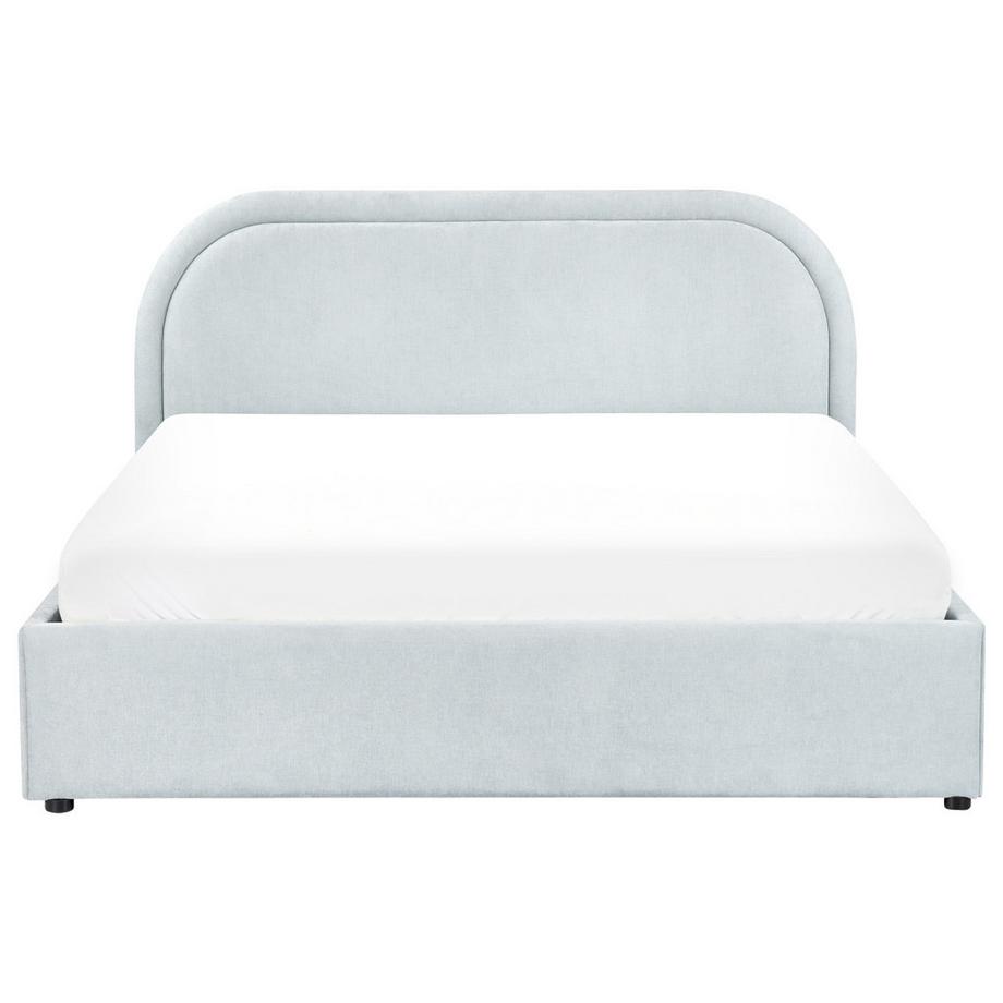 Beliani Letto contenitore en Ciniglia  QUILLIEN  