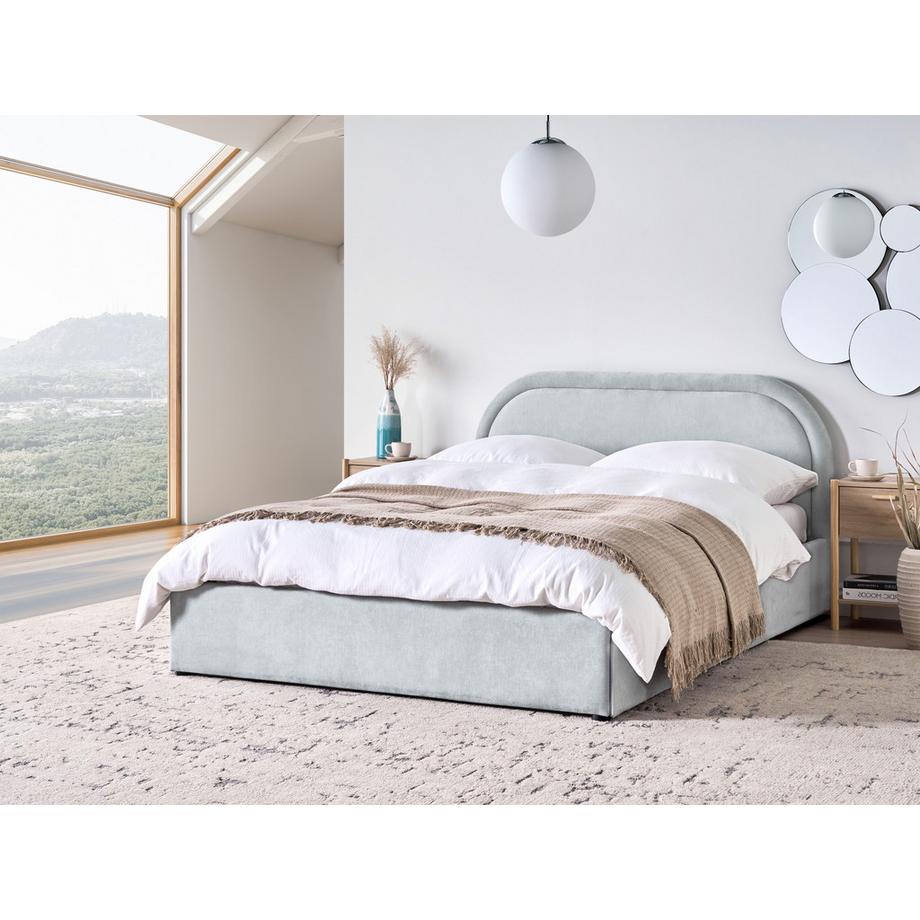 Beliani Letto contenitore en Ciniglia  QUILLIEN  