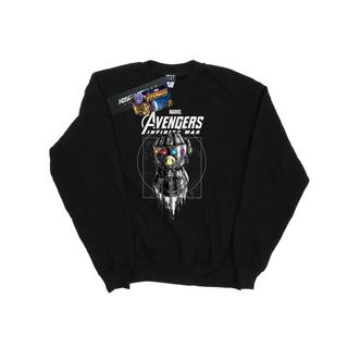 MARVEL  Avengers Infinity War Gauntlet Sweatshirt 