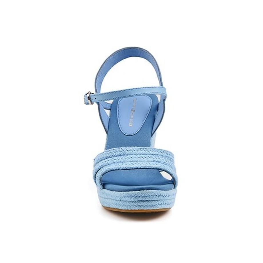 TOMMY HILFIGER  ESSENTIAL WEDGE SANDAL-38 