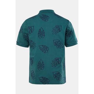 JP1880 Piqué Halbarm Poloshirt mit Stickerei  