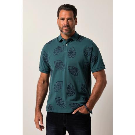 JP1880 Piqué Halbarm Poloshirt mit Stickerei  