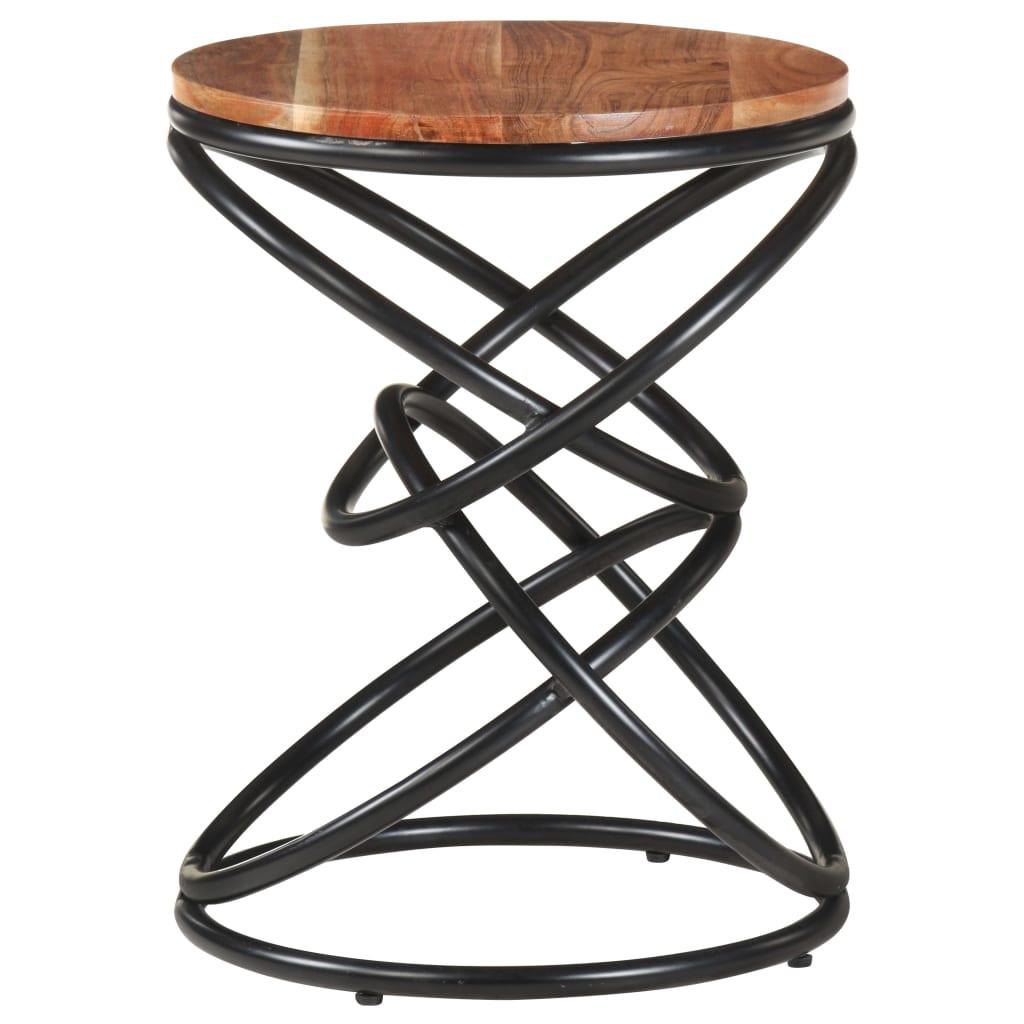 VidaXL Table d'appoint bois  