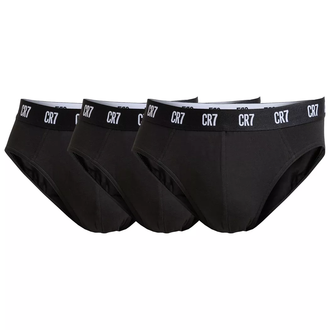 CR7 Lot de 3 slips Noir