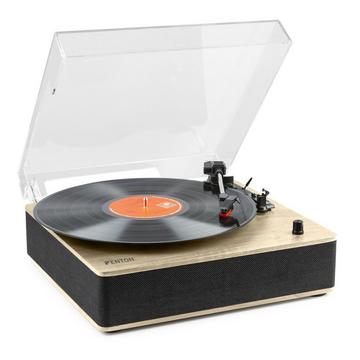 Fenton RP161LW Tourne-disque entraîné par courroie Noir, Bois Automatique