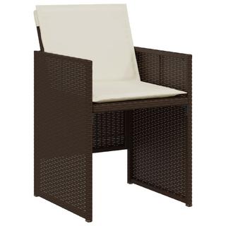 VidaXL Bistro set poly-rattan  