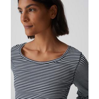 OPUS  Streifenshirt Somira stripe gerader Schnitt 