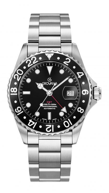 GROVANA  Key West GMT collection - Montre automatique swiss made 