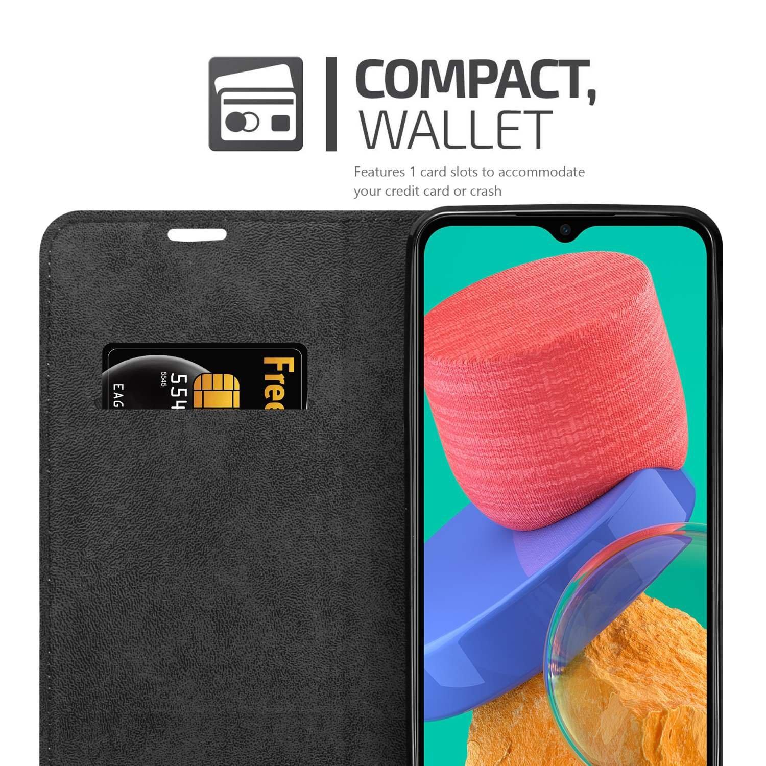 Cadorabo  Housse compatible avec Samsung Galaxy M33 5G - Coque de protection avec fermeture magnétique, fonction de support et compartiment pour carte 