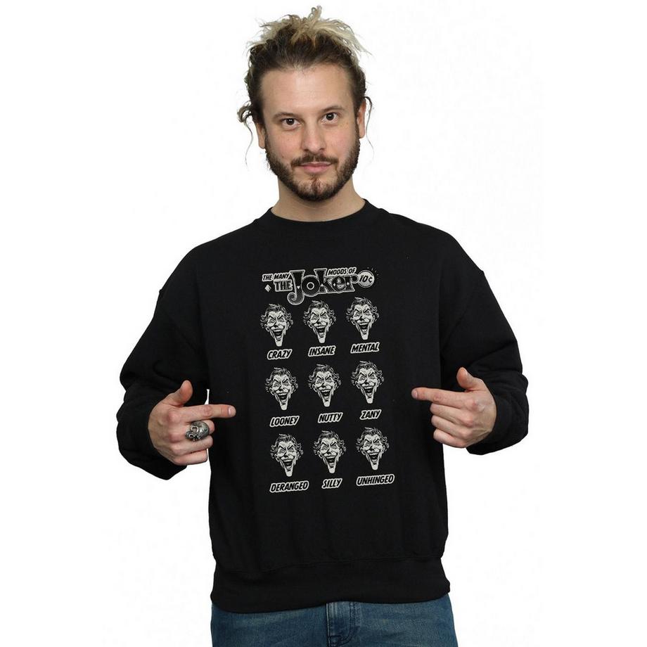 DC COMICS The Many Moods Of The Joker Sweatshirt  