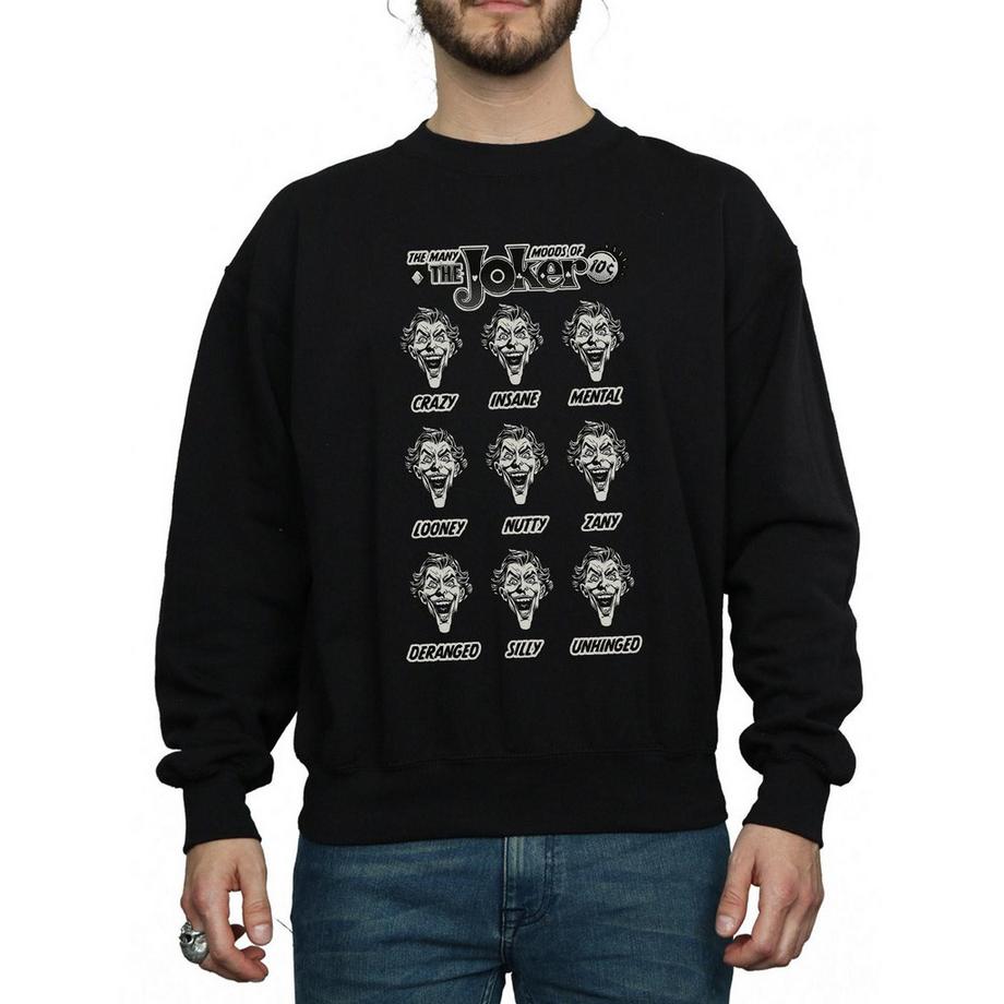 DC COMICS The Many Moods Of The Joker Sweatshirt  
