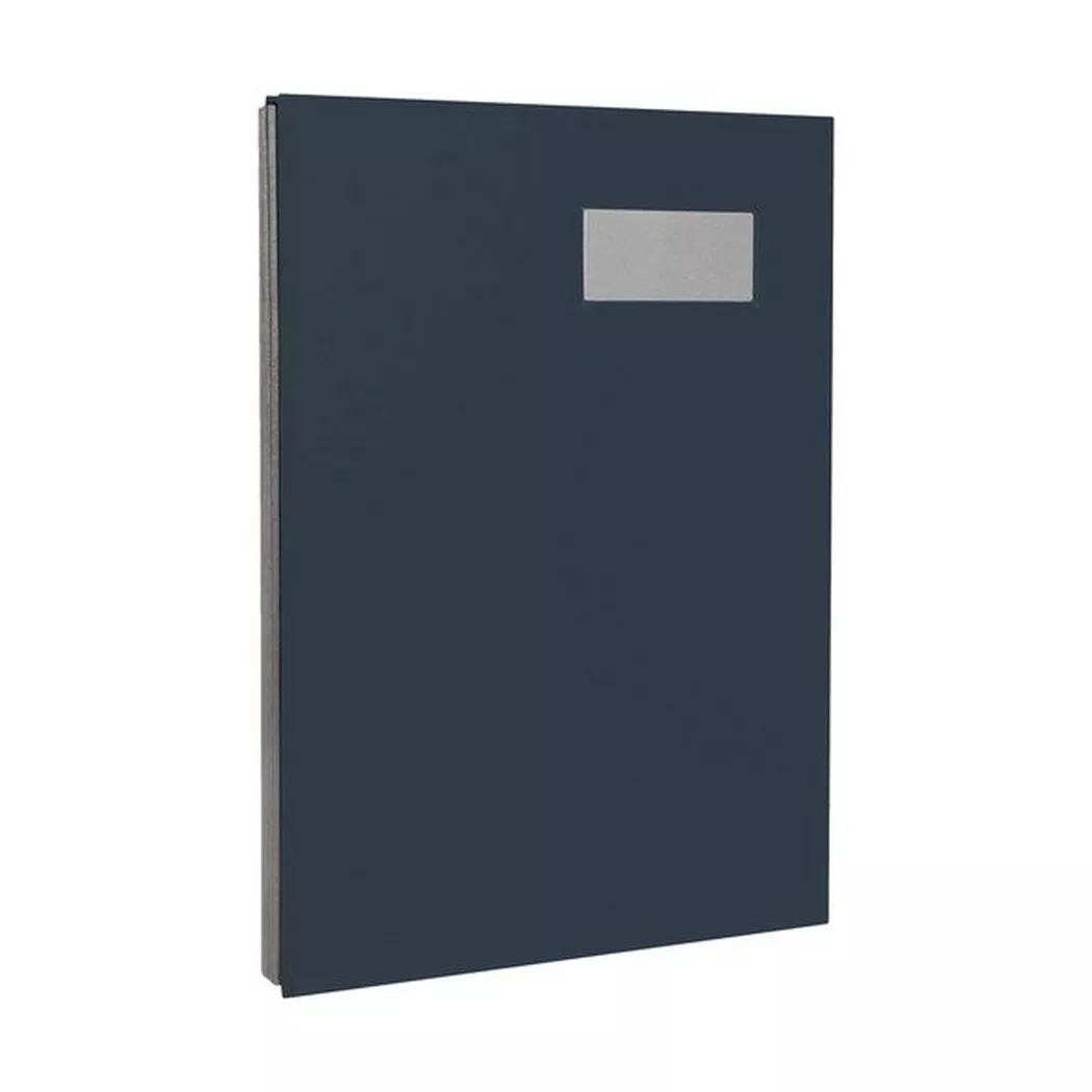 BÜROLINE – Unterschriftenmappe A4 340302 dunkelblau, 21cm