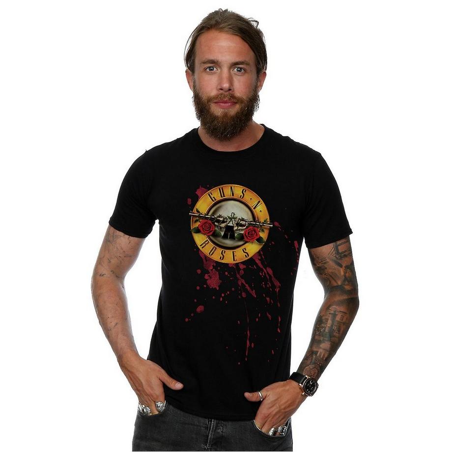 Guns N' Roses Guns N' Roses Logo Regular Fit T-Shirt  