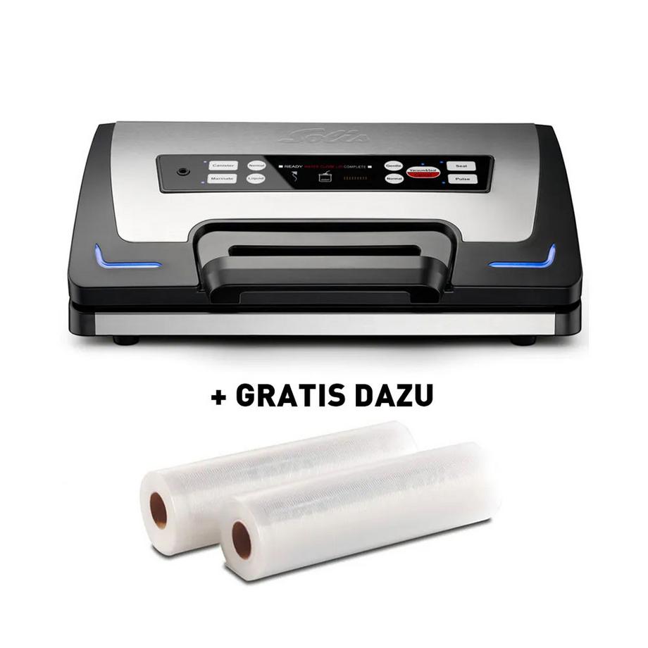 Appareil de mise sous vide Wet & Dry type 5708 + 2 rouleaux de film sous vide gratuits
