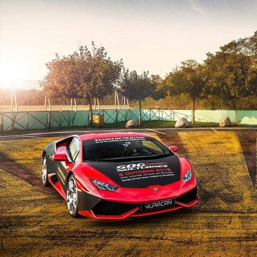 Geschenkidee  Lamborghini Huracan 4 tours sur circuit (pour 1 personne) 