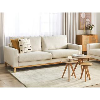 Beliani 3 Sitzer Sofa aus Cord Modern SIGGARD  