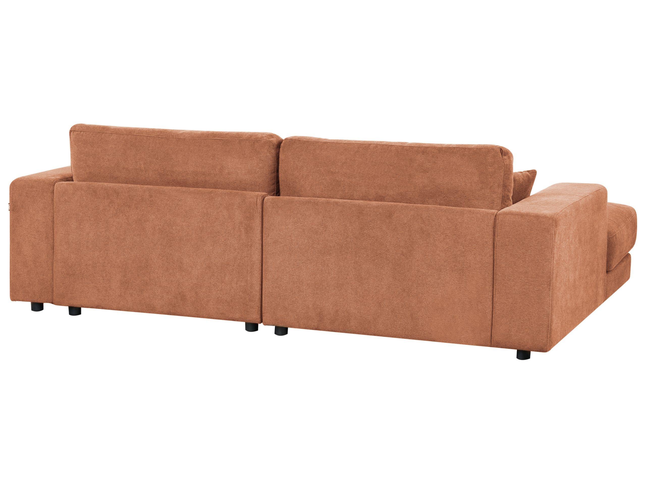 Beliani Ecksofa aus Polyester Modern LOFOTEN  