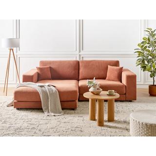 Beliani Ecksofa aus Polyester Modern LOFOTEN  