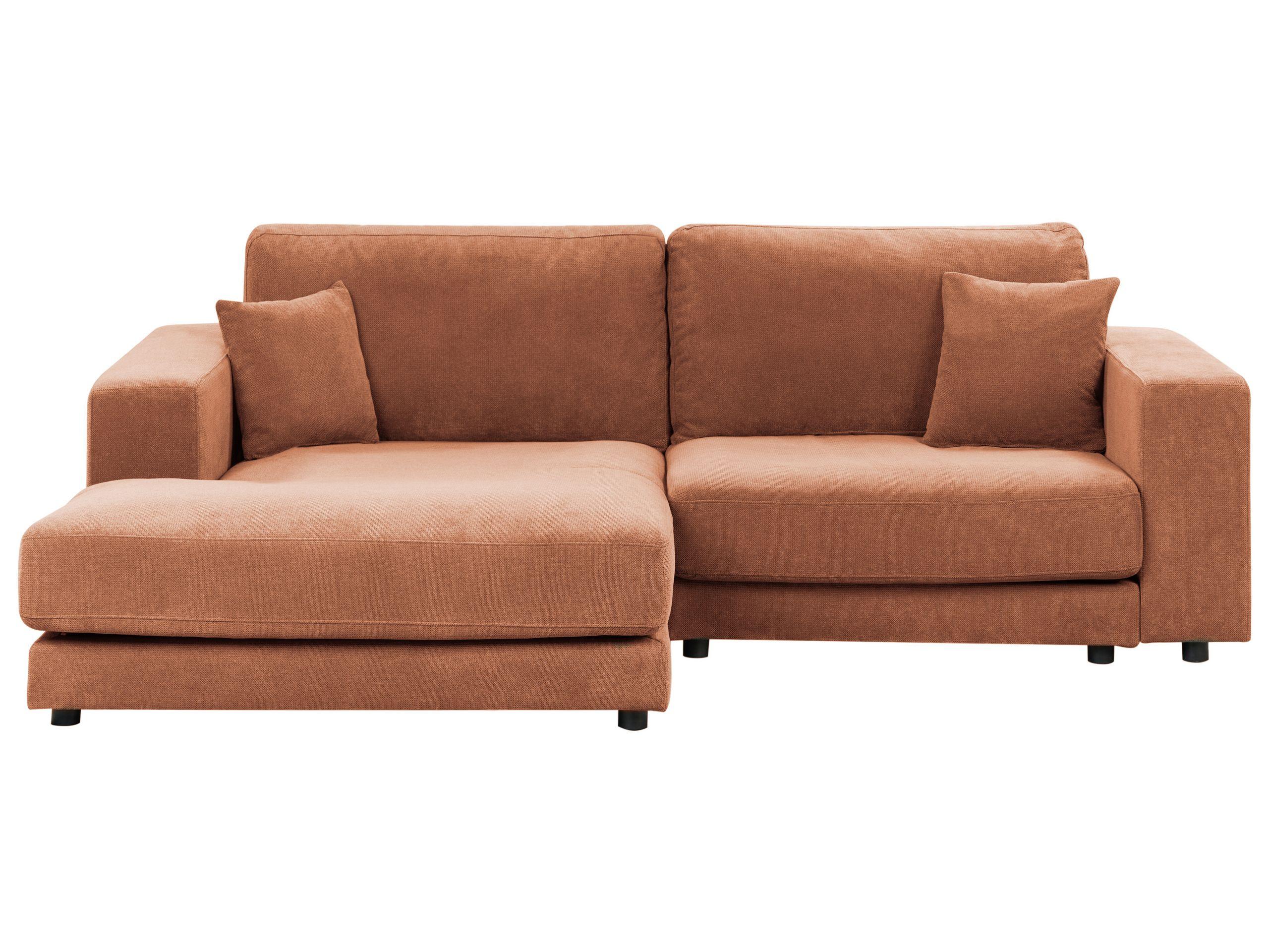 Beliani Ecksofa aus Polyester Modern LOFOTEN  