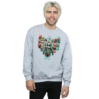 DC COMICS  Aquaman Unite The Kingdoms Sweatshirt 