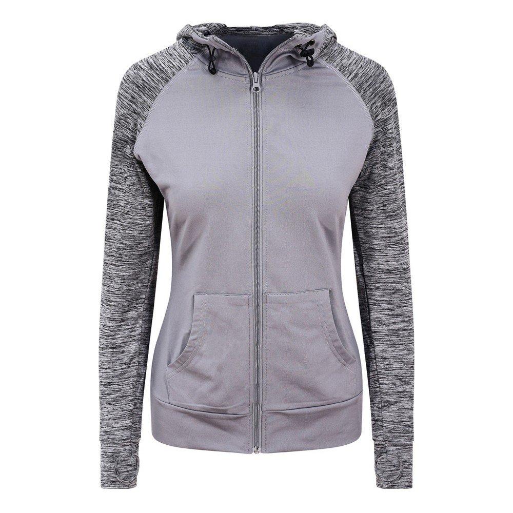 AWDis  Cool Girlie Hoodie mit durchgehendem Reißverschluss 