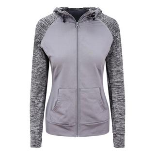 AWDis  Cool Girlie Hoodie mit durchgehendem Reißverschluss 