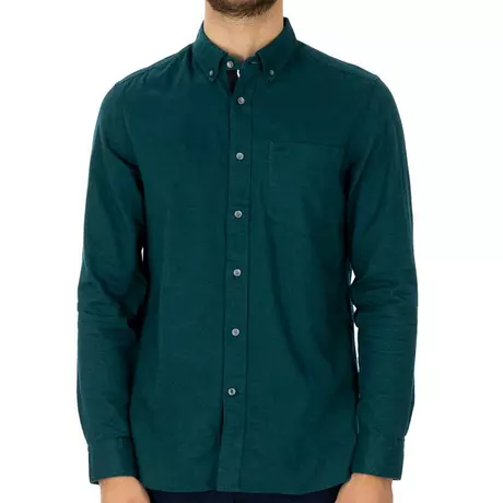 Calvin Klein Hemd Regular fit   lange Ärmel  Grün
