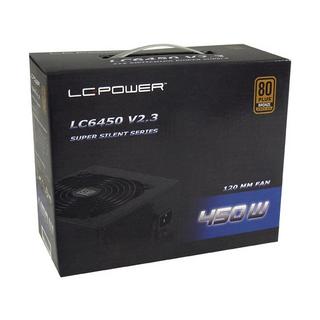 LC-POWER  LC6450 V2.3 Netzteil 450 W 20+4 pin ATX ATX Schwarz 