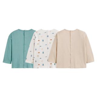 La Redoute Collections  3er-Pack Langarm-Shirts 