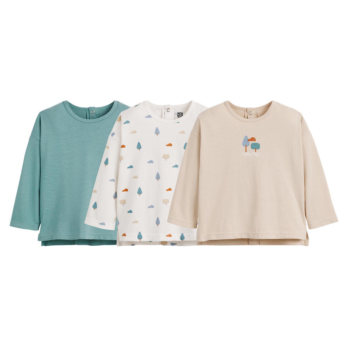 La Redoute Collections  3er-Pack Langarm-Shirts 